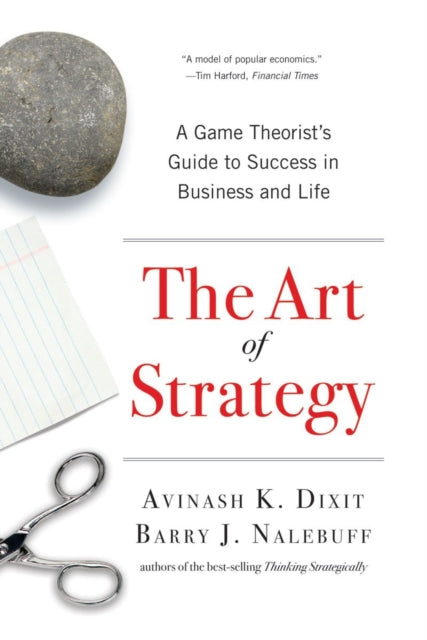 Binding: Paperback
Description: I am hard pressed to think of another book that can match the combination of practical insights and reading enjoyment. Steven Levitt
Title: The Art Of Strategy A Game Theorist's Guide To Success In Business And Life
Author(s): Nalebuff Barry J.