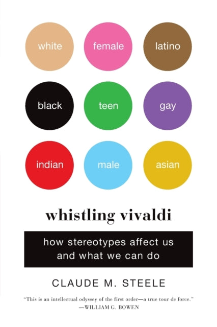 Binding: Paperback
Description: The acclaimed social psychologist offers an insider's look at his research and groundbreaking findings on stereotypes and identity.
Title: Whistling Vivaldi How Stereotypes Affect Us And What We Can Do
Author(s): Steele Claude M.