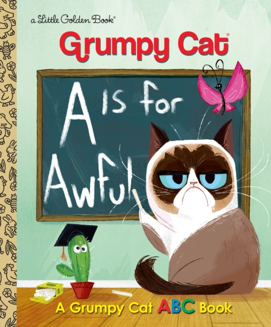 Binding: Hardcover
Description: Grumpy Cat has 8 million Facebook followers her own TV movie and now a Little Golden Book! The world - famous feline stars in this hilarious storybook.