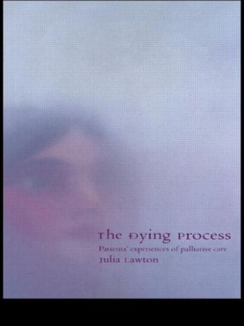 Binding: Paperback
Description: Taking as its focus a highly emotive area of study The Dying Process draws on the experiences of daycare and hospice patients to provide a forceful new analysis of the period of decline prior to death.