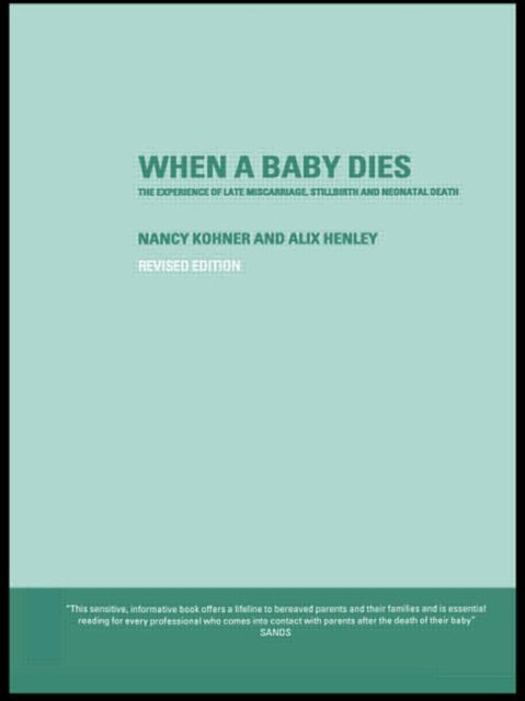 Binding: Paperback
Description: Every year in the UK over 10,000 babies die before birth or shortly afterwards. For the parents the grief is hard to bear. In this book parents who have lost a baby tell their stories.