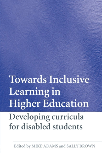 Binding: Paperback
Description: It is widely recognised that the provision of an inclusive education is critical to maintaining high standards of learning and teaching for all students in higher education - a fact that is backed up by recent introduction of legislation and best practice guidelines around the world.