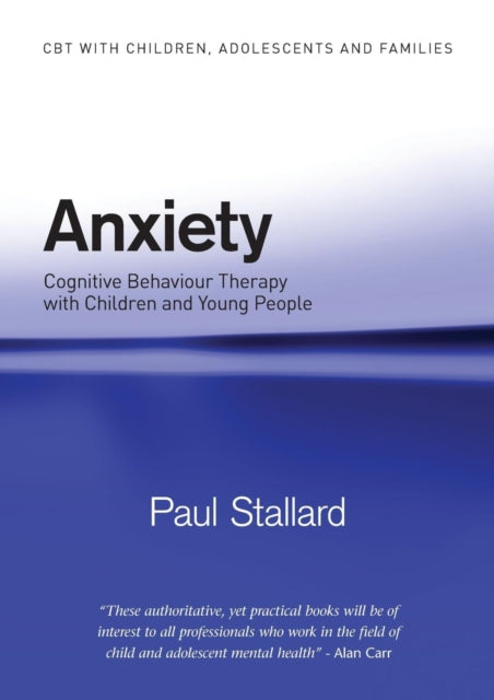 Binding: Paperback
Description: Cognitive behavioural therapy has proven to be an effective treatment for anxiety disorders in children and young people. This book provides an overview of CBT and explores how it can be used to help children with anxiety disorders.