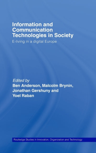 Binding: Hardcover
Description: There is a growing body of work examining the consequences or more accurately the inter - relationships between information and communications technologies (IC Ts) and society at the microsocial (individual household) level.