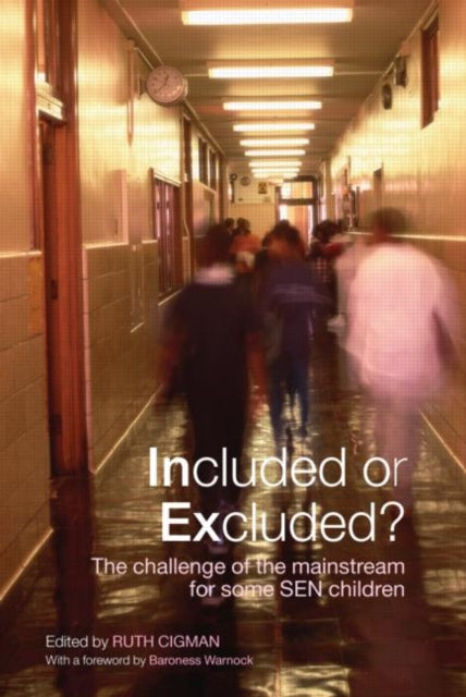 Binding: Paperback
Description: In a pamphlet published in 2005 Mary Warnock expressed concerns about some of the concepts that she had helped to introduce in the field of special education almost three decades earlier.