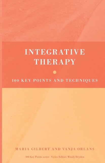 Binding: Paperback
Description: Integrative Therapy is a unifying approach that brings together physiological affective cognitive contextual and behavioural systems creating a multi - dimensional relational framework that can be created anew for each individual case.