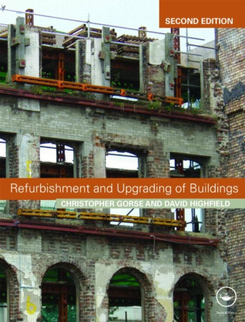 Binding: Paperback
Description: A detailed guide to the technical aspects of refurbishing and upgrading buildings this book provides solutions to a range of problems challenges and issues and is essential reading for all students studying building refurbishment at all levels.