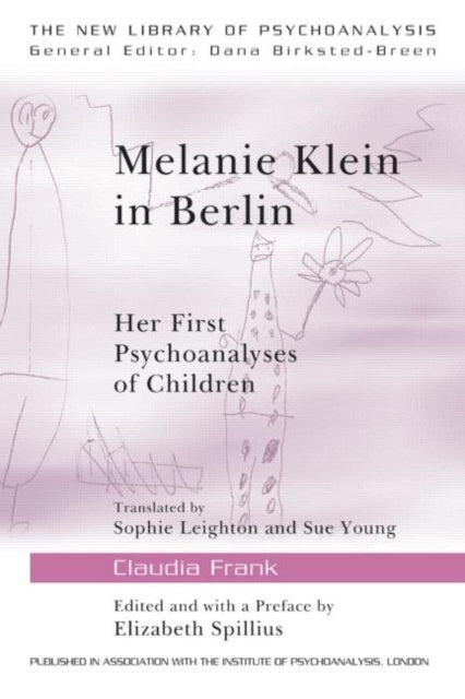 Binding: Paperback
Description: In this book Claudia Frank discusses how Melanie Klein began to develop her psychoanalysis of children. Melanie Klein in Berlin: Her First Psychoanalyses of Children offers a detailed comparative analysis of both published and unpublished material from the Melanie Klein Archives.