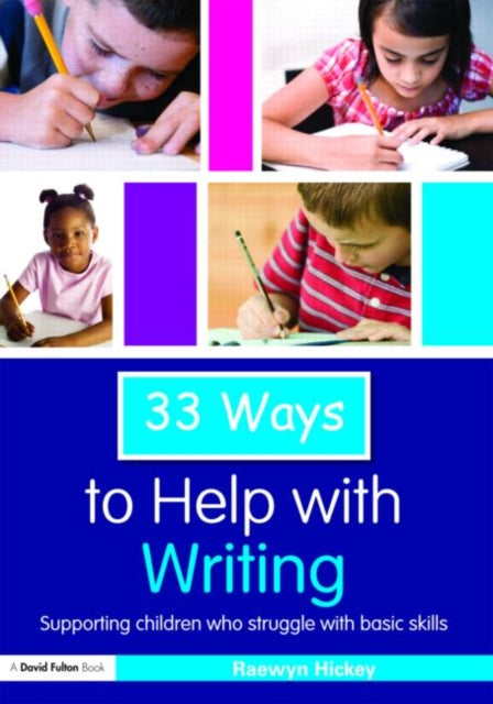 Binding: Paperback
Description: 33 Ways to Help with Writing equips teachers and teaching assistants with a wide range of practical resources to help children who are having difficulties learning the basic skills of writing.