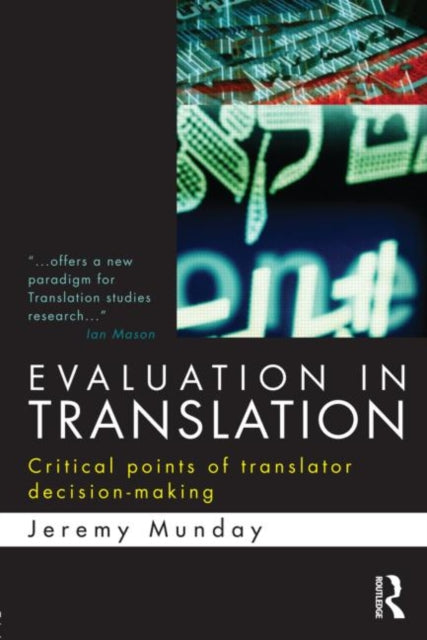 Binding: Paperback
Description: In this book Jeremy Munday presents advances towards a general theory of evaluation in translator decision - making that will be of high importance to translator and interpreter training and to descriptive translation analysis.