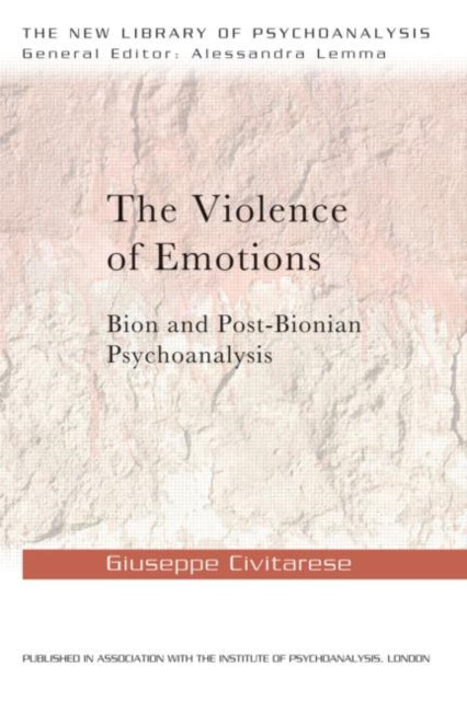 Binding: Paperback
Description: In The Violence of Emotions the author marries an ability to introduce the reader to the intimate climate of an analytic session with a passionate rereading of Bion.