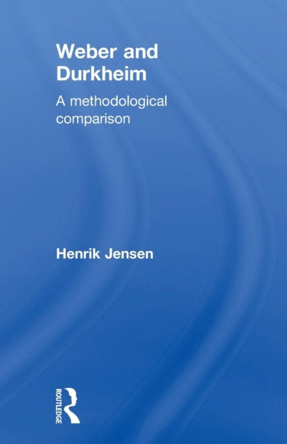 Binding: Paperback
Description: Weber and Durkheim: A methodological comparison is a systematic comparative analysis of the methodologies of Max Weber and mile Durkheim. Jensen shows how Weber and Durkheim analyse Protestants and Catholics in practice in The Protestant Ethic and Suicide respectively.