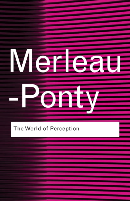 Binding: Paperback
Description: In simple prose Merleau - Ponty touches on his principle themes. He speaks about the body and the world the coexistence of space and things the unfortunate optimism of science and also the insidious stickiness of honey and the mystery of anger.