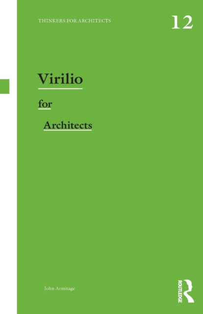 Binding: Paperback
Description: Paul Virilio is an innovative figure in the study of architecture space and the city.