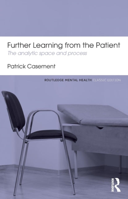 Binding: Paperback
Description: In Further Learning from the Patient Patrick Casement stresses the value of internal supervision which monitors clinical work from the patient's point of view as well as the therapist s.