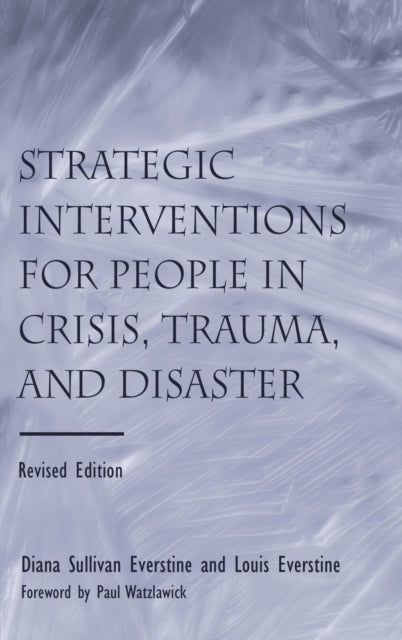 Binding: Hardcover
Description: Strategic Interventions for People in Crisis Trauma and Disaster enables therapists to walk into difficult situations with a thorough understanding of interactional dynamics and a plan of action.