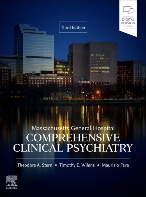 Binding: Hardcover
Title: Massachusetts General Hospital Comprehensive Clinical Psychiatry
Brand: Elsevier Health Sciences
Barcode: 9780443118449
Pages: 1056 Pages
Publication Date: 6/10/2024
Category: Psychiatry