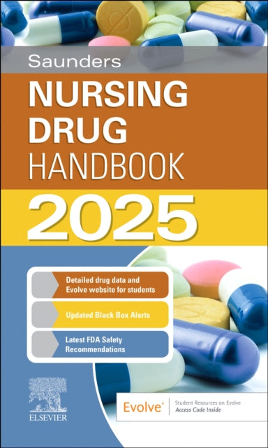 Hodgson Keith Rn Bsn Ccrn - Saunders Nursing Drug Handbook 2025 - Paperback