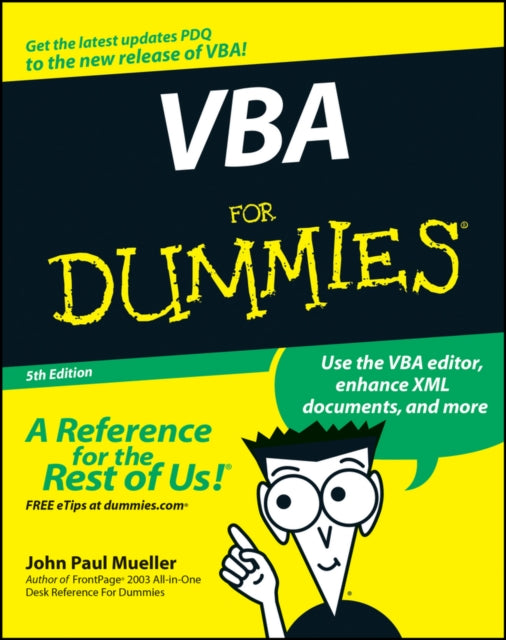 Binding: Paperback
Description: Offers information on the VB a IDE and program containers debugging and controlling your programs working with multiple applications using a single program and the programming for the Office 2007 applications.