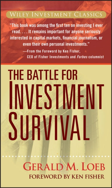 Binding: Hardcover
Description: " Loeb tells us to put all our eggs in one basket and watch the basket. " - John Rothchild Financial Columnist Time magazine " This book is very special in my life. It is the very first Wall Street book I ever read.