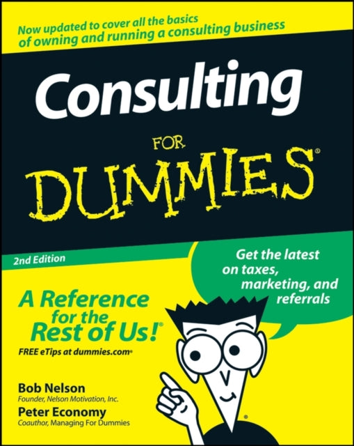 Binding: Paperback
Description: A clear concise resource for entering this lucrative career field Consulting For Dummies 2nd Edition includes a reorganization and narrower focus of the topic with new or updated information that delves into the specifics of running your own consulting business.