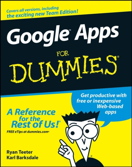 Binding: Paperback
Description: Google Apps are Web - based low - cost (or free!) office productivity tools that do everything those expensive applications do - and you can access them from any computer with an Internet connection.
