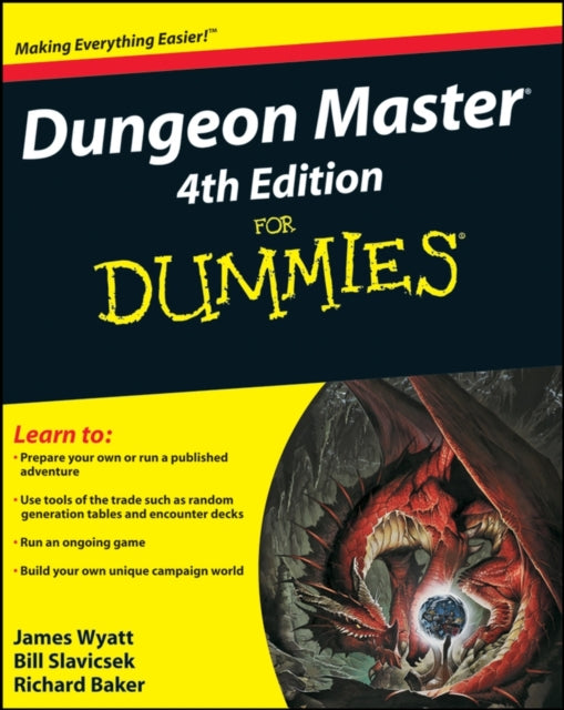 Binding: Paperback
Description: Now updated - - the insider's guide that shows Dungeons & Dragons enthusiasts how to run their own D& D games More than 4. 6 million North Americans currently play Dungeons & Dragons the granddaddy of all fantasy roleplaying games.