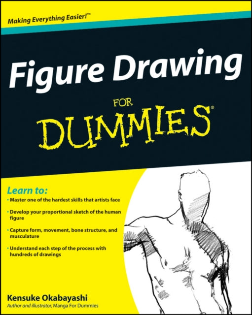 Binding: Paperback
Description: The human figure is considered by many artists to be the most challenging subject to render in any artistic medium. Figure Drawing For Dummies uses step - by - step instructions coupled with expert tips and advice that helps readers successfully draw this difficult subject.