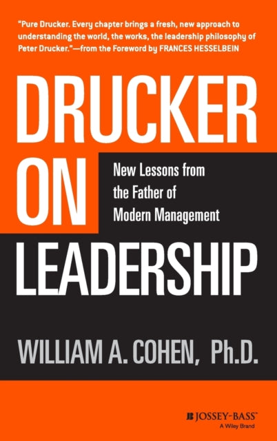 Binding: Hardcover
Description: Although Peter Drucker " The Father of Modern Management " died in 2005, his timeless teachings are studied and practiced by forward - thinking managers worldwide.