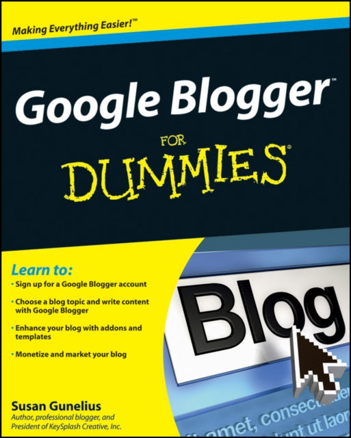 Binding: Paperback
Description: Are you bemused by blogs? Eager to become a blogger? Google Blogger For Dummies can help you start blogging sooner than you think. More than 14 million people are promoting a business connecting with family and friends and sharing opinions with Google Blogger.