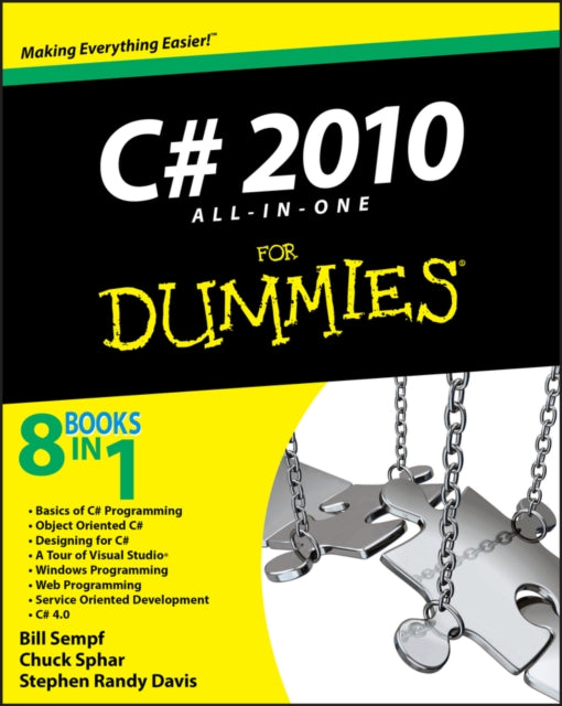 Binding: Paperback
Description: A logical straightforward approach to learning the C# language C# is a complicated programming language for building . NET - connected software for Microsoft Windows the Web and a wide range of devices. The friendly All - in - One For Dummies format is a perfect way to present it.