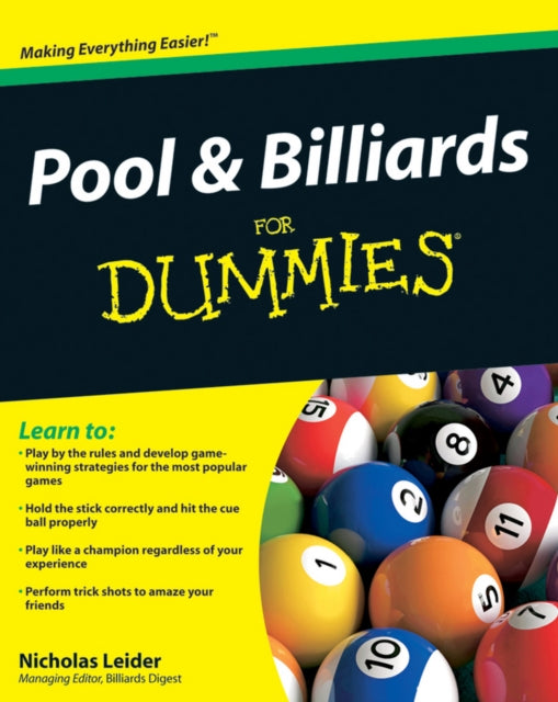 Binding: Paperback
Description: This book reveals the tips tricks and rules of play for thevariety of the ever - popular games that make up pool and billiards.