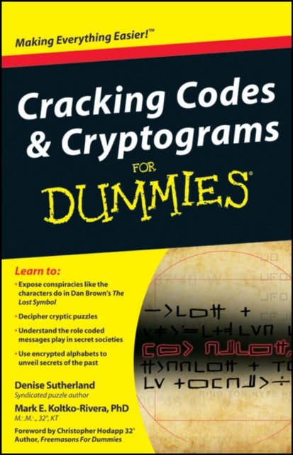 Cracking Codes And Cryptograms For Dummies