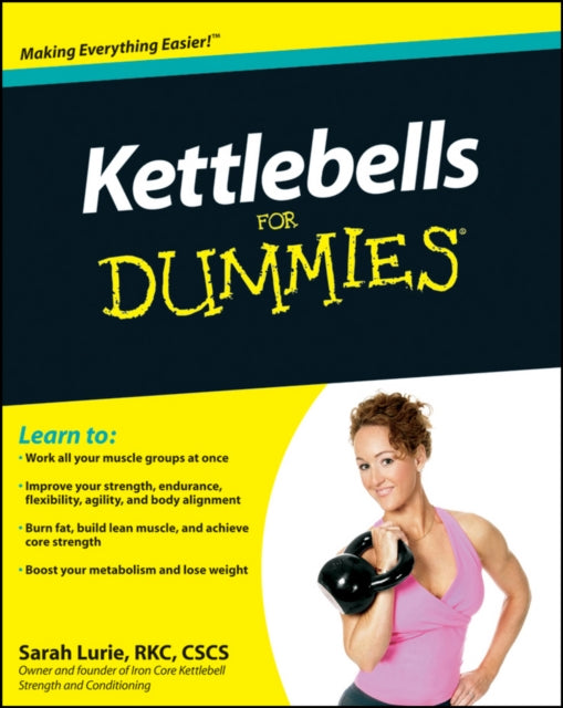 Binding: Paperback
Description: With numerous step - by - step photos throughout Kettlebells For Dummies gives readers everything they need to use kettlebells to safely improve strength endurance flexibility joint durability agility mobility athletic movement and proper body alignment.