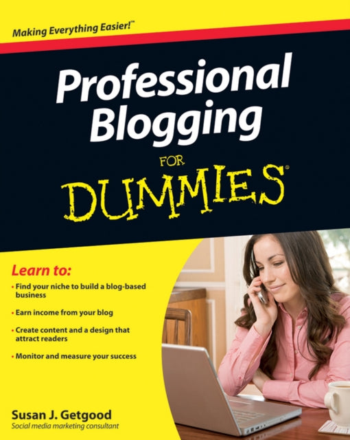 Binding: Paperback
Description: Take your hobby to the next level and turn your blog into real income Anyone who blogs knows that it is a fun creative way for sharing thoughts and opinions.
Title: Professional Blogging For Dummies
Author(s): Getgood Susan J.