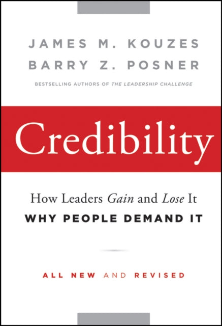 Binding: Hardcover
Description: The first true revision of the classic book from the bestselling authors of The Leadership Challenge As the world falls deeper into economic downturns and warfare the question of credibility (how leaders gain and lose it) is more important than ever.