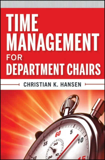 Binding: Paperback
Description: In this concise highly practical book Christian Hansen draws on his years of research on time management for department chairs.