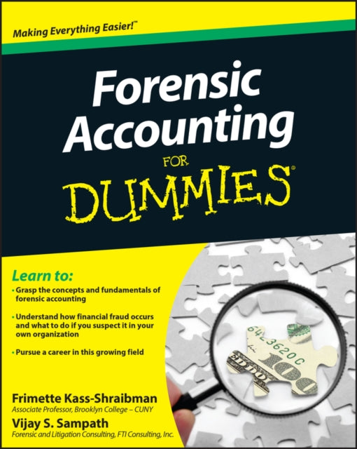 Binding: Paperback
Description: Forensic Accounting For Dummies serves as a handy resource for anyone looking to pursue a career in this growing field.