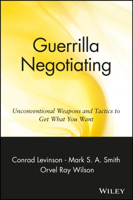 Binding: Paperback
Description: " To gain 1,000 ideas all at once and gain all the advantages read this brilliant illuminating book. " - Mark Victor Hansen coauthor Chicken Soup for the Soul. " The Guerrilla Group has done it again. Sit down at the feet of the masters and learn how to negotiate right.