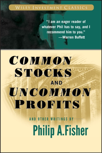 Binding: Paperback
Description: Regarded as one of the pioneers of modern investment theory Philip Fisher's principles are studied and used by numerous contemporary finance professionals including Warren Buffett.