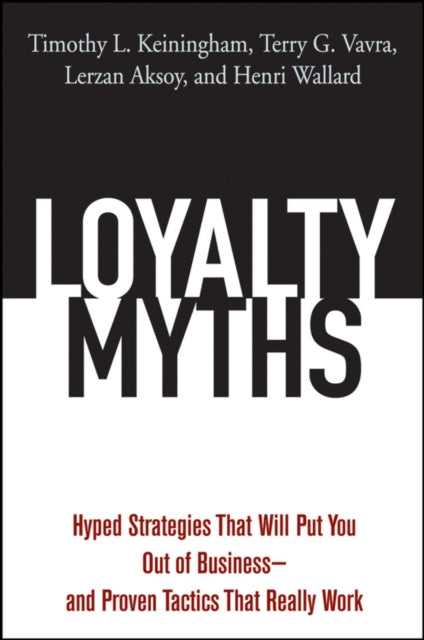 Binding: Hardcover
Description: In Loyalty Myths the authors have assembled 53 of the most common beliefs about customer loyalty all of them wrong or misconceived! Each of the beliefs in this book is debunked with real - world examples.