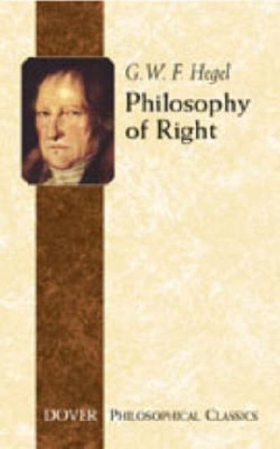 Binding: Paperback
Description: In this 1821 classic Hegel applies his most important concept the dialectics to law rights morality the family economics and the state.