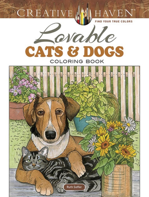 Binding: Paperback
Description: Designed especially for animal lovers and adult colorists this book features 31 original illustrations of cats and dogs in precious poses. The furry friends appear singly and together indoors and out in a heartwarming gallery of animal companions.