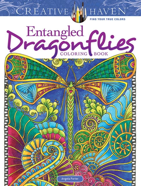 Binding: Paperback
Description: Thirty - one exuberant full - page illustrations to color feature dragonflies in imaginative renditions of natural settings. Inspired by Zentangle a mode of repetitive patterns the sweeping designs incorporate a dazzling array of flowers leaves and swirling interlocking shapes.