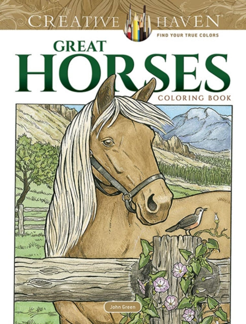 Binding: Paperback
Description: Horse lovers will be delighted with this stunning collection of 31 detailed illustrations of these magnificent animals.