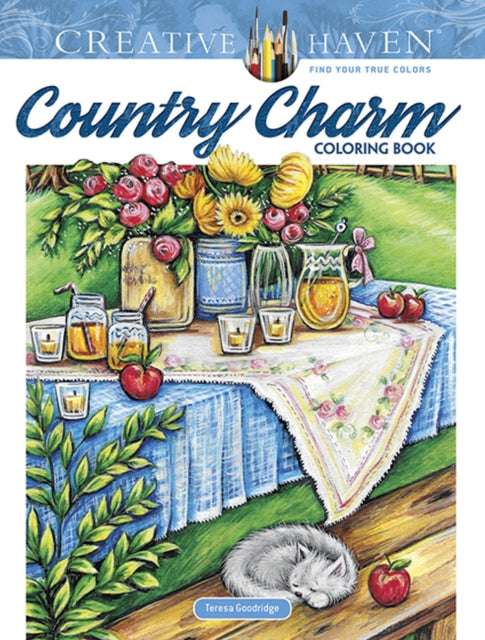 Binding: Paperback
Description: Colorists will love to relax with these 31 idyllic scenes which capture the peaceful sights of country locales. From antique shop windows and farm stand displays to rustic table settings and covered bridges the richly detailed illustrations celebrate the endless appeal of rural life.