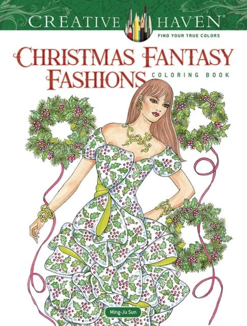 Binding: Paperback
Description: Select Guide Rating
Title: Creative Haven Christmas Fantasy Fashions Coloring Book
Author(s): Sun Ming - Ju
Publisher: Dover Publications Inc.
