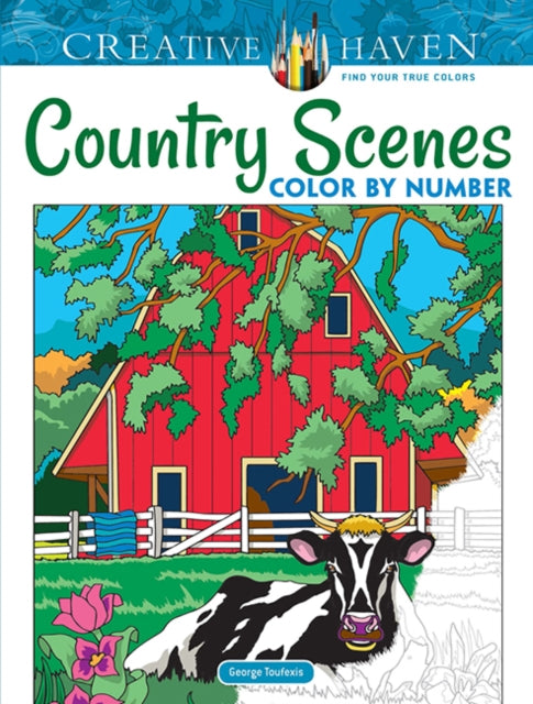 Binding: Paperback
Description: Forty - six picturesque scenes celebrate the simple pleasures of country life: farms roadside stands pastures mills covered bridges and more. Colorists can achieve realistic effects with the help of lightly printed numbers that correspond to a simple color key.