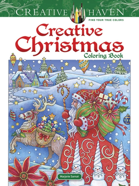 Binding: Paperback
Description: Select Guide Rating
Title: Creative Haven Creative Christmas Coloring Book
Author(s): Sarnat Marjorie
Publisher: Dover Publications Inc.