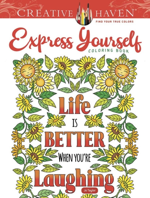 Binding: Paperback
Description: Select Guide Rating
Title: Creative Haven Express Yourself! Coloring Book
Author(s): Taylor Jo
Publisher: Dover Publications Inc.